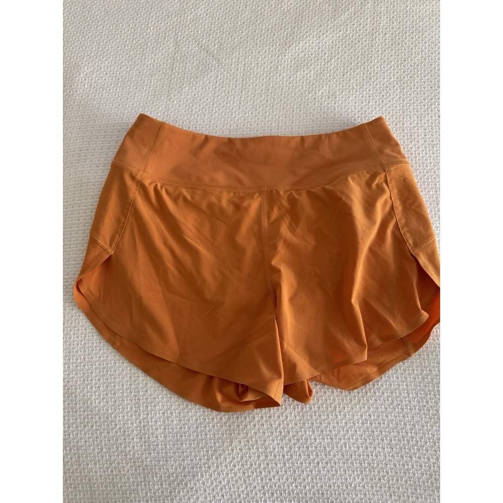 Athleta Run With It 3.5" Orange Shorts Size XS